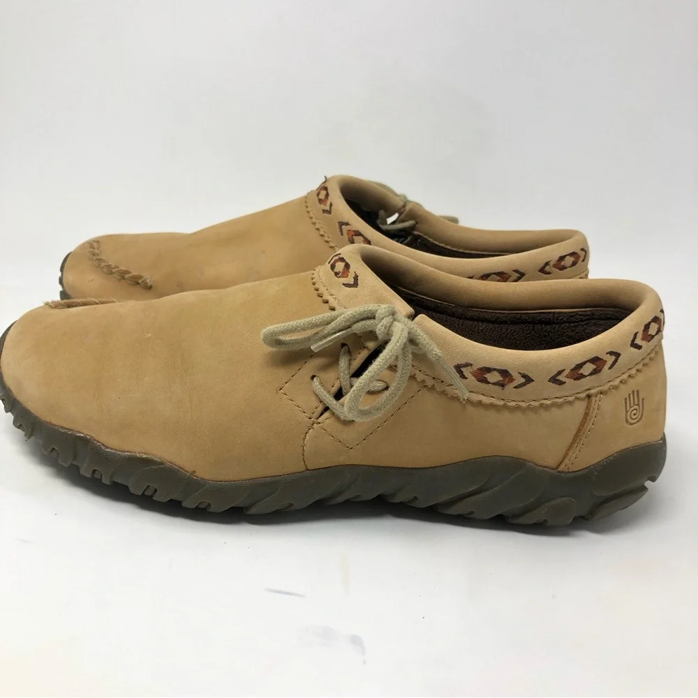 Teva Suede Moki Souk Waterproof Leather Moccasins Size 11 - Picture 3 of 13